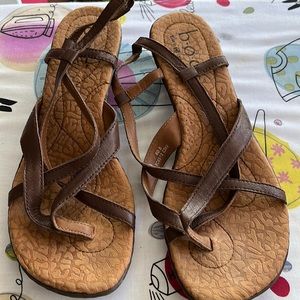 Brown leather b.o.c. Sandals